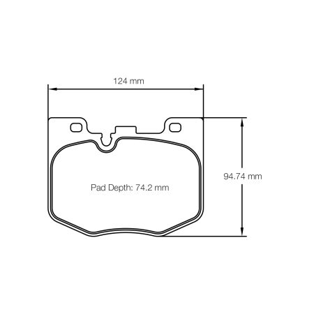 Plaquettes avant Pagid RSL29 Jaune - BMW Z4 M40i / Toyota GR Supra 