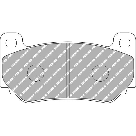 Ferodo Racing DS2500 - Lotus Exige Sport Cup (AP 4 pistons) 2006+