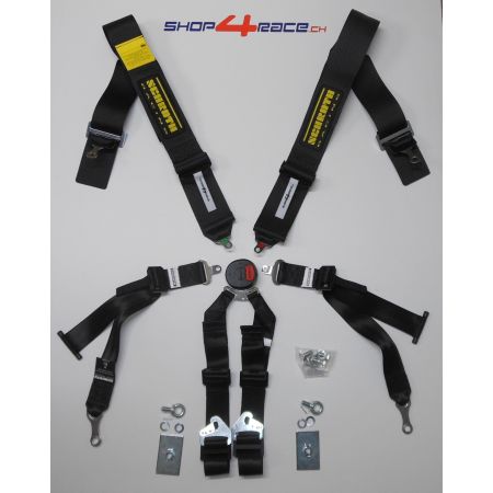 Harnais Schroth Profi II-6FE ASM (ECE) 6 points à visser, bleu