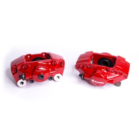 Set d'étriers de frein original Brembo reconditionné pour Nissan 350Z, rouge