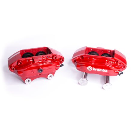 Set d'étriers de frein original Brembo reconditionné pour Nissan 350Z, rouge