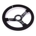 Volant Sparco L777 en daim noir, 350mm
