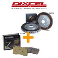 Kit Frein Complet sport Dixcel Nissan 350Z - Disques FS + Plaquettes Z Avant/Arrière