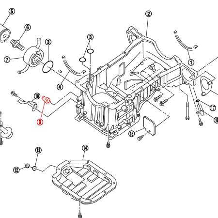 Capteur de pression d'huile Nissan OEM - Nissan 350Z
