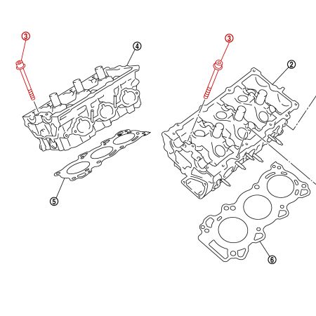 Vis de culasse Nissan OEM - 350Z VQ35DE
