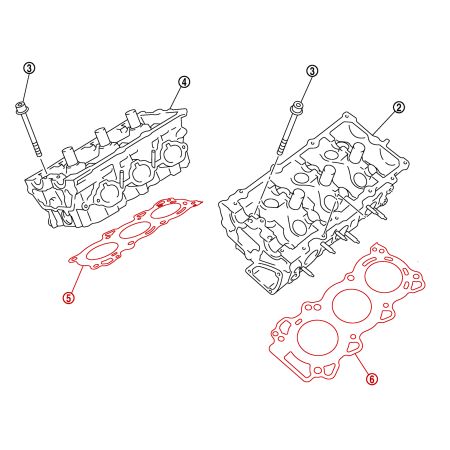 Joints de culasses Nissan OEM pour 350Z VQ35HR
