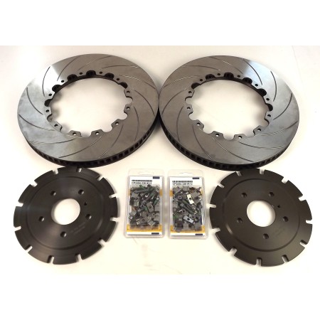 Disques avant AP Racing - Nissan GT-R (R35) (11+) avec bol alu