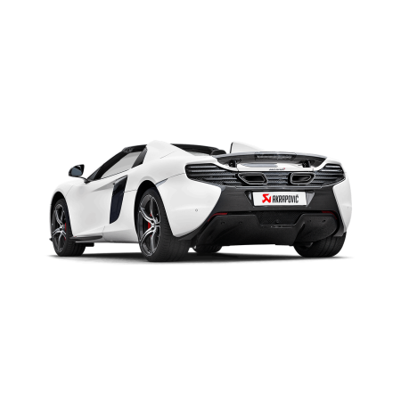 Akrapovic Échappement Slip-On - McLaren 650S / 650S Spider (2014+)